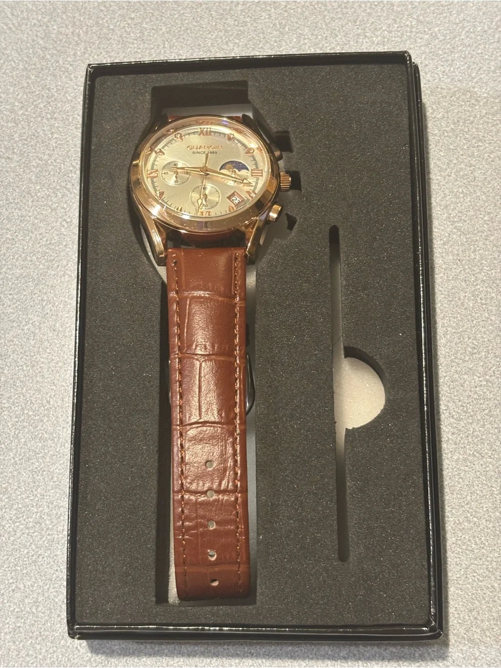 Guanqin rose gold